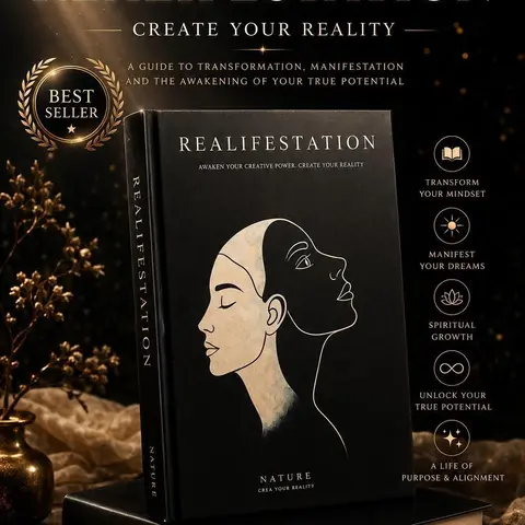 REALIFESTACIÓN: DESPIERTA TU PODER CREADOR, CREA TU REALIDAD – Edición de tapa dura Tarot Card Book Tarot Card Guidebook Card Games