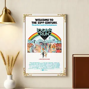 LOGAN'S RUN Movie poster, art print, vintage movie poster, room decor, wall decor, art poster gift, unframed