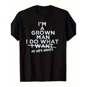 Humorous Plus Size TShirt for Men Big and Tall Oversized Graphic Tee with Jokes Machine Washable Ideal for Casual Work and Perfect Gift