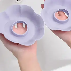 A Pairs of Washing Face Spa Wrist Band Silicone Solid Color Waterproof Cuff Wrist Strap Hair Accessories Headwrap Makeup Tool