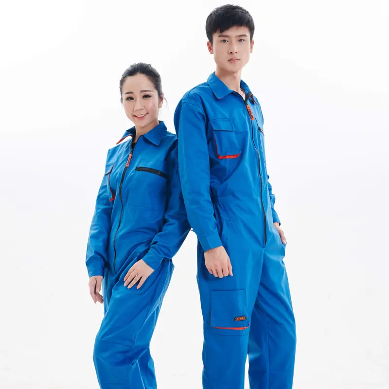 Brilliant blue jumpsuit