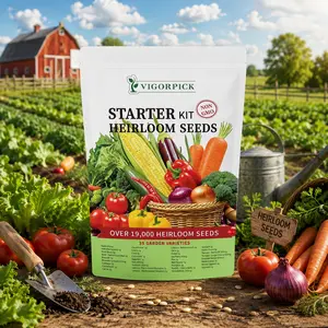 [Popular Choice] Veggie Seed Storage Kit - 35 Type Bundle for Family Farming & Cultivation Backup Seeds Classic Vegetable Combo Lovely Gardening Gift for Every Home Yard