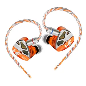 Harmonic Empire Xiao Qiao HiFi IEM for Gaming & Music, Semi-Open 10mm Graphene Dynamic Driver In-Ear Monitor with Detachable 0.78mm 2-Pin Cable