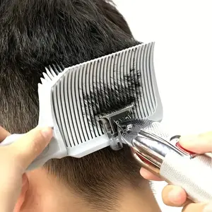 Barber Fade Comb – Professional Blending Tool for Haircuts, Gradient Hair Comb Compatible with All Clippers, Heat-Resistant