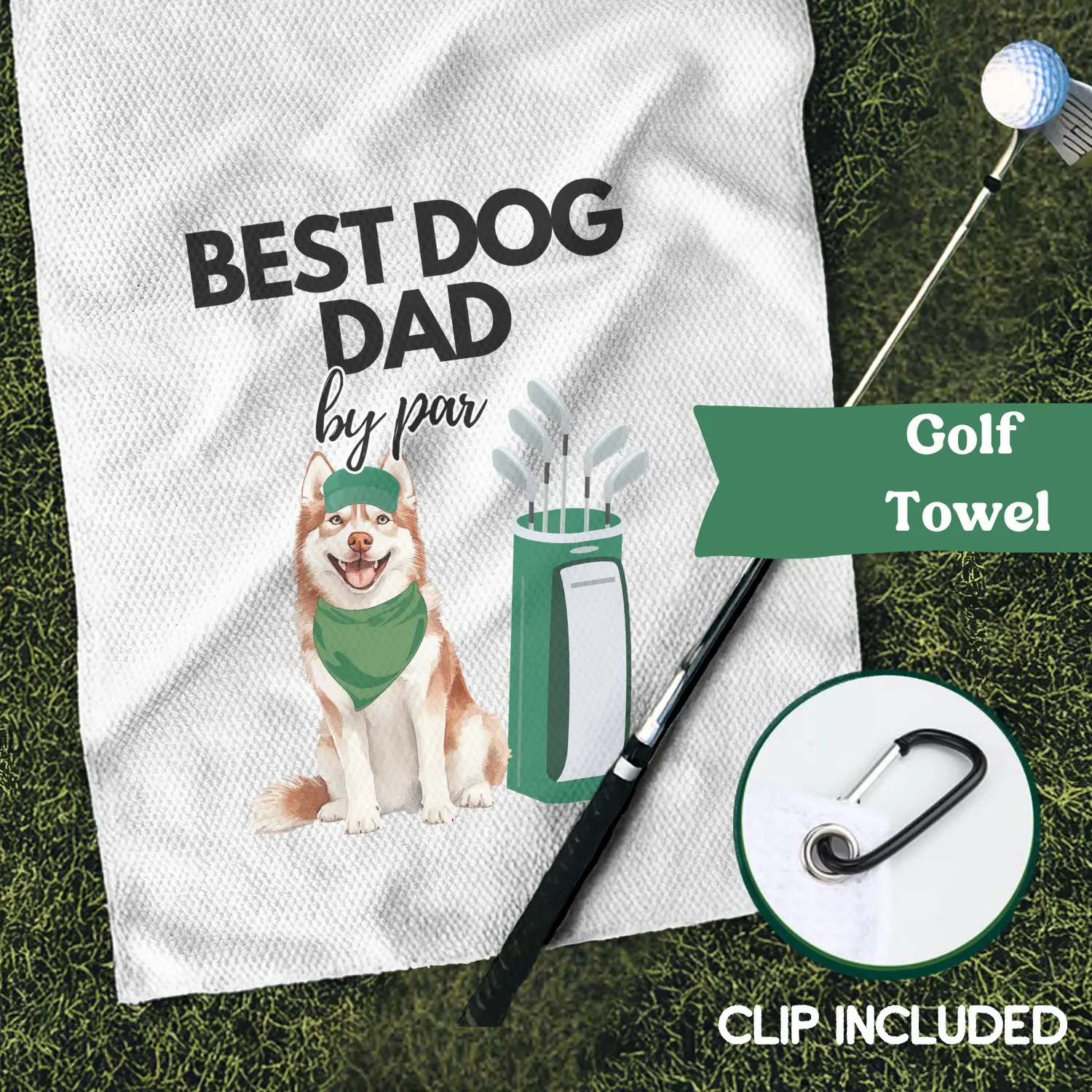 Husky #3 (red/white)