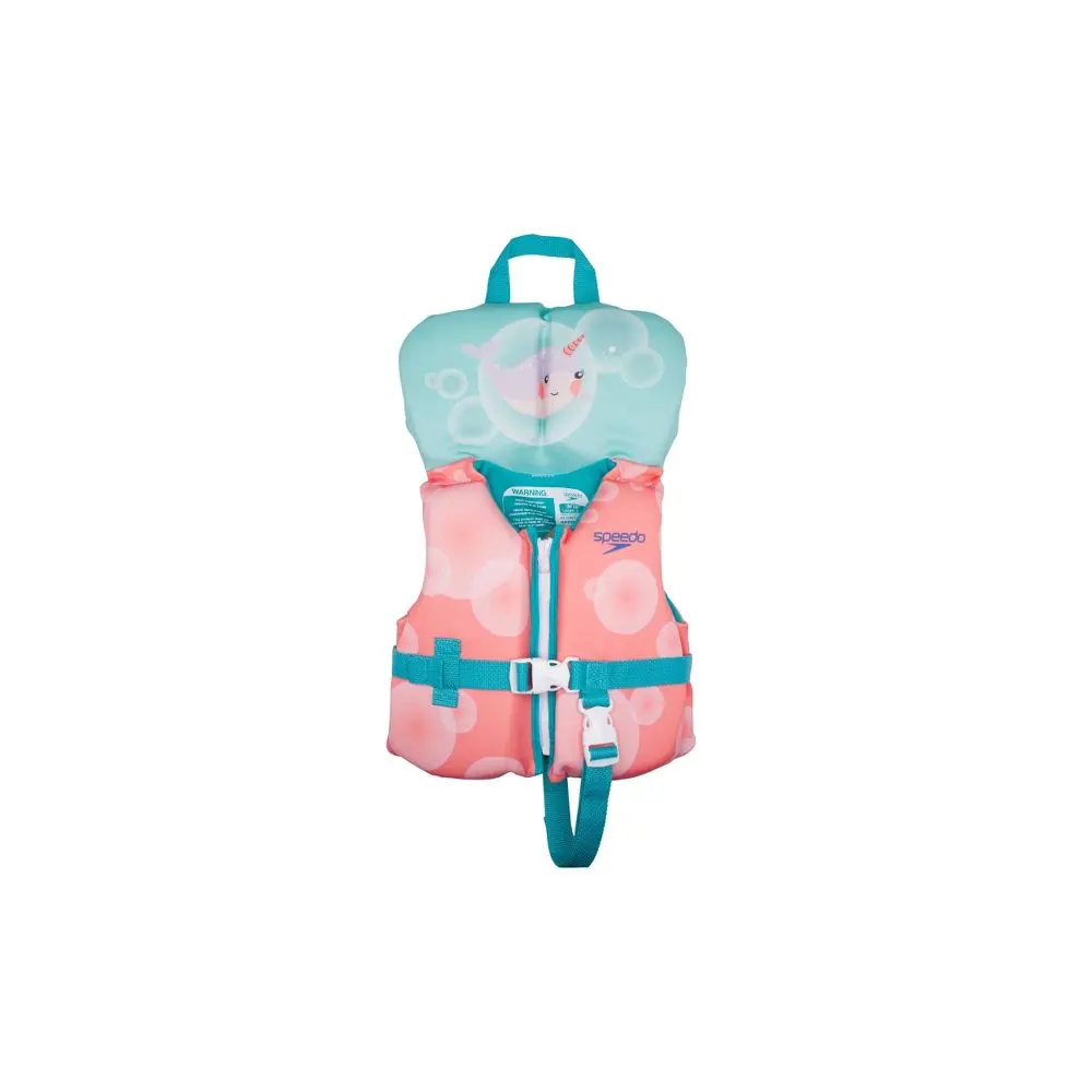 Speedo Infant Life Vest - Teal/Coral Speedo Infant Life Vest - Teal/Coral
