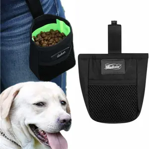 Portable Pet Outdoor Training Bag for Walks, Treat Storage Container and Snack Carrier, Dog Training Waist Pack