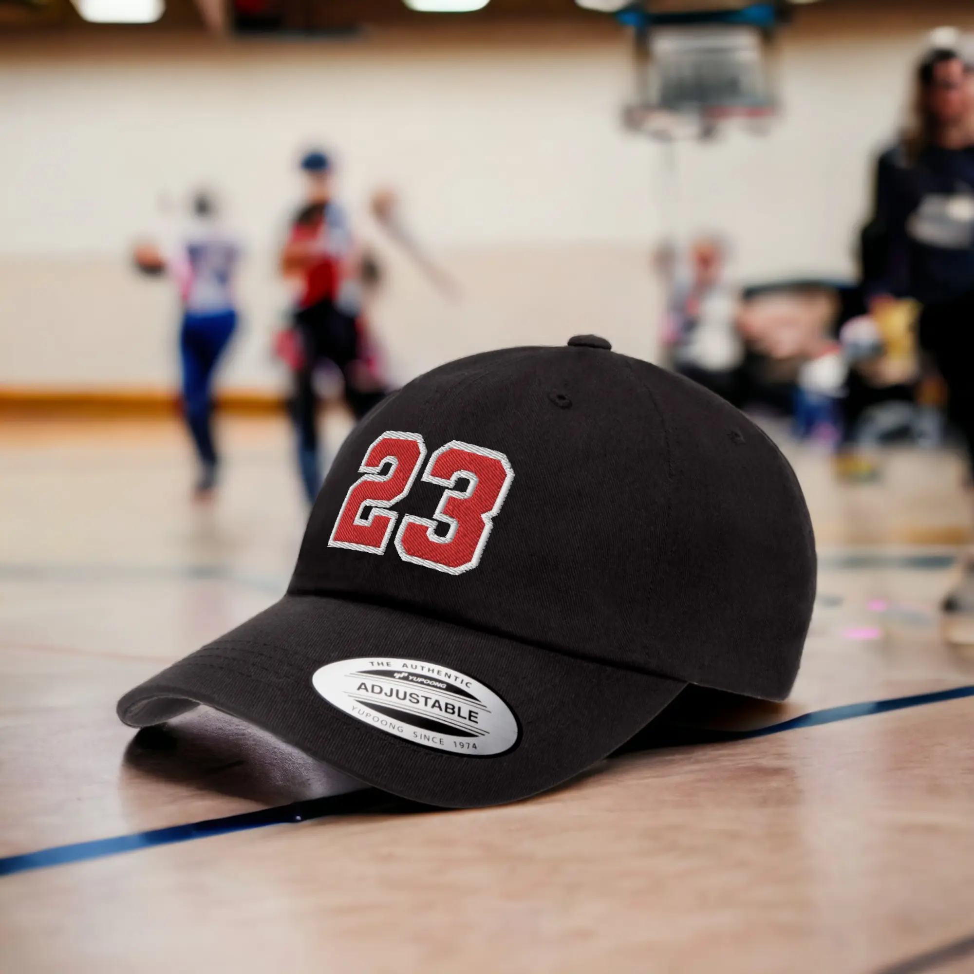 Personalized Varsity Jersey Number Dad Hat, Custom Varsity Letter College Numbers Baseball Cap, Sports Player Number Hat Gift