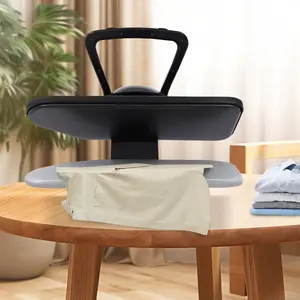 Intelligent Steam Press 1600W 110V with 5 Fabric Modes 0.26 Gal Tank 26x20.8x10.2in for Ironing Hot Stamping