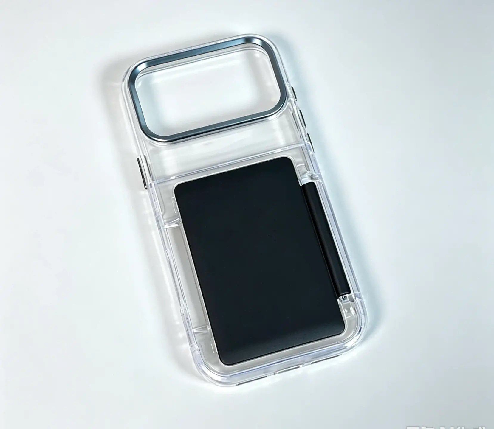 Clear Transparent Flip Card Holder Phone Case, Shockproof Photocard Slot Wallet Cover For iPhone 17 16 15 14 13 12 Pro Max, Samsung S22 S23 S24 S24 Plus S24 Ultra S25 S25 Plus S25 Ultra S26 S26 Plus S26 Ultra