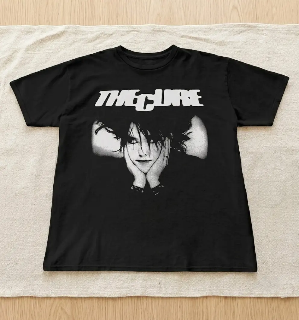 The Cure Band Shirts, Indie Shirts, the Cure Graphic Tee, Fan Gifts, Music Shirts, 90s Band Graphic Tees, Alt Rock Shirt