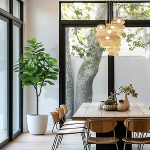【GARVEE】6 Ft Artificial Fiddle Leaf Fig Tree, Tall Faux Ficus Tree with 86 Leaves, Indoor Faux Plants In Pot with Dry Glass, Large Artificial Trees for Home, Office, Living Room Decoration