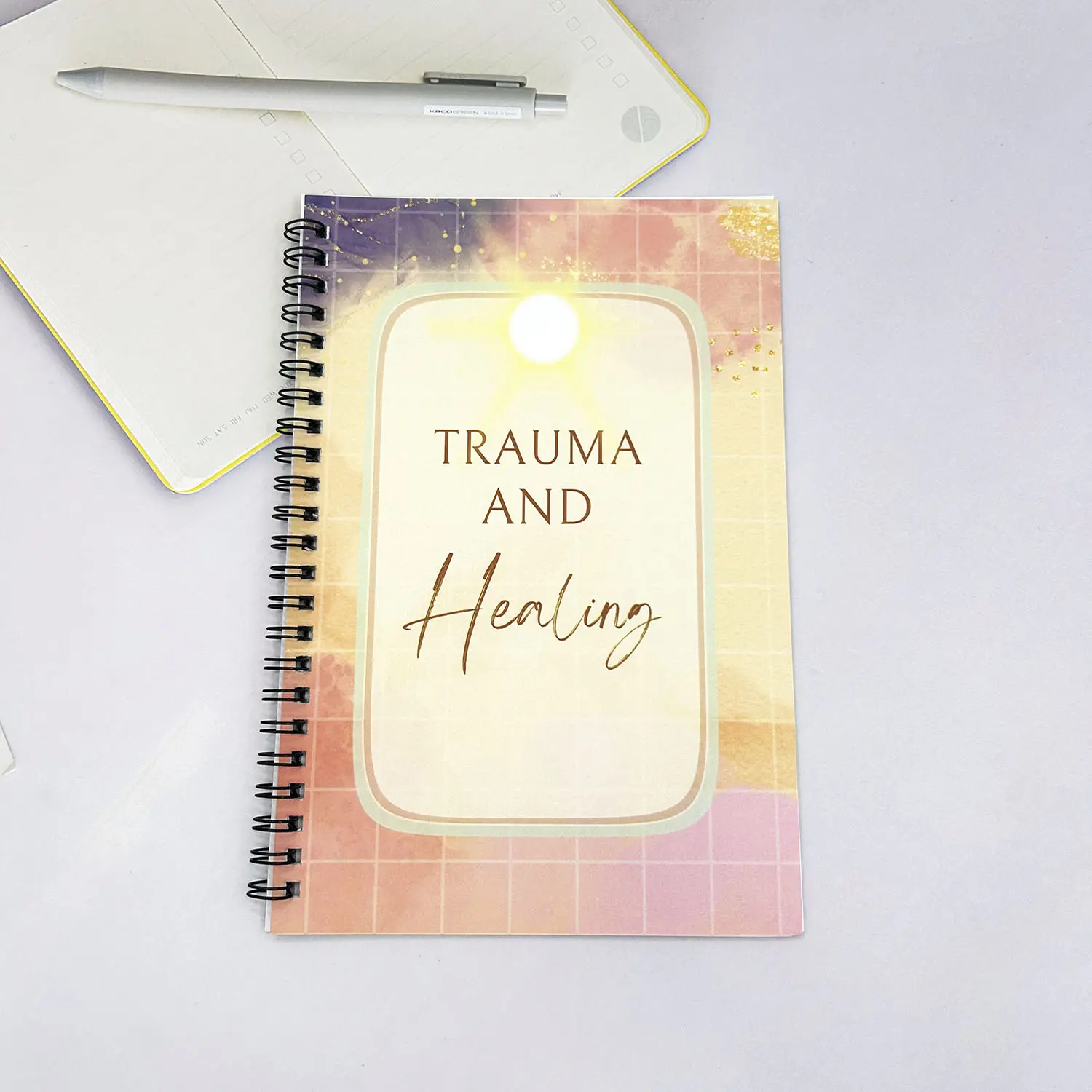 Trauma Healing Workbook, Self-Care Guided Journal, Mental Health Journal, Wellness Journal, Empathy & Expertise, Reflective Practice, Therapy Techniques, Emotional Connection