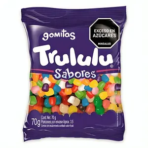 Trululu Sabores 70g | Colombian Candy Fruit Gummies, Assorted Flavors