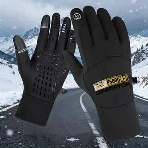 2026 new non-slip and warm gloves are printed Aliens and Predators Cycling gloves are suitable for men and women to go out with warm and comfortable warm gloves