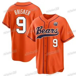 13 Caleb Williams DJ Moore Bears Baseball Jersey