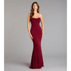 Jessica Strapless Mermaid Formal Dress