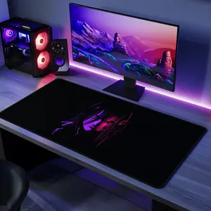 Eren Neon Desk Mat AOT Attack On Titan Anime Gift for fans