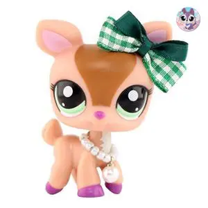 littlepeta miniature cat and dog deer figure toy for Boys and Girls - Perfect Xmas Gift