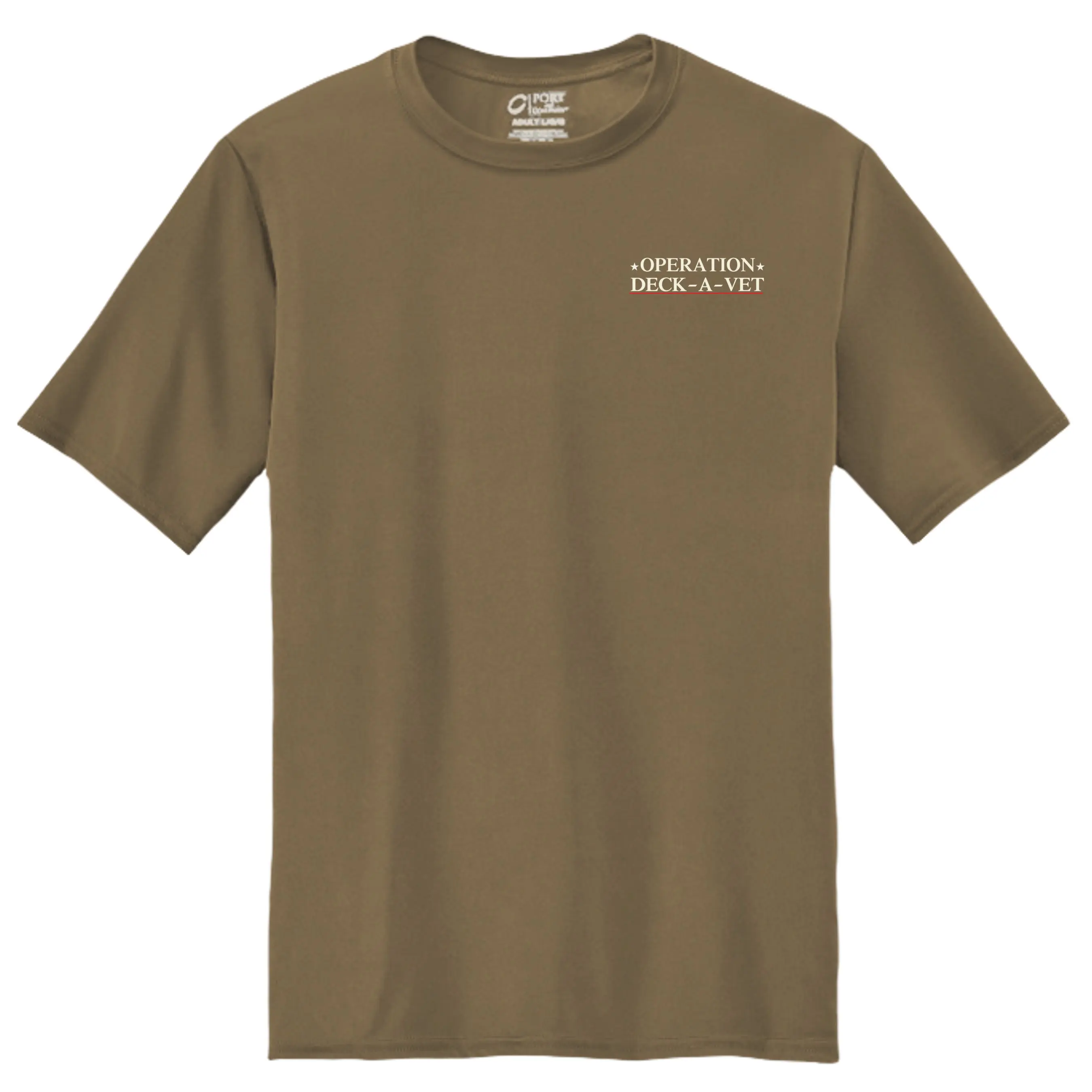 Operation Deck A Vet Tee - 25% of every sale goes directly to Deck A Vet