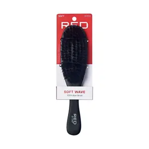 RED Professional Boar Wave Brush Soft - Versatile Brush for Various Texturing Needs