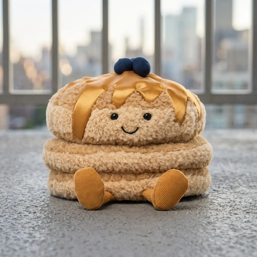 Jellycat Amuseables Fran Pancakes Breakfast Collection Cozy Decor Viral Gift