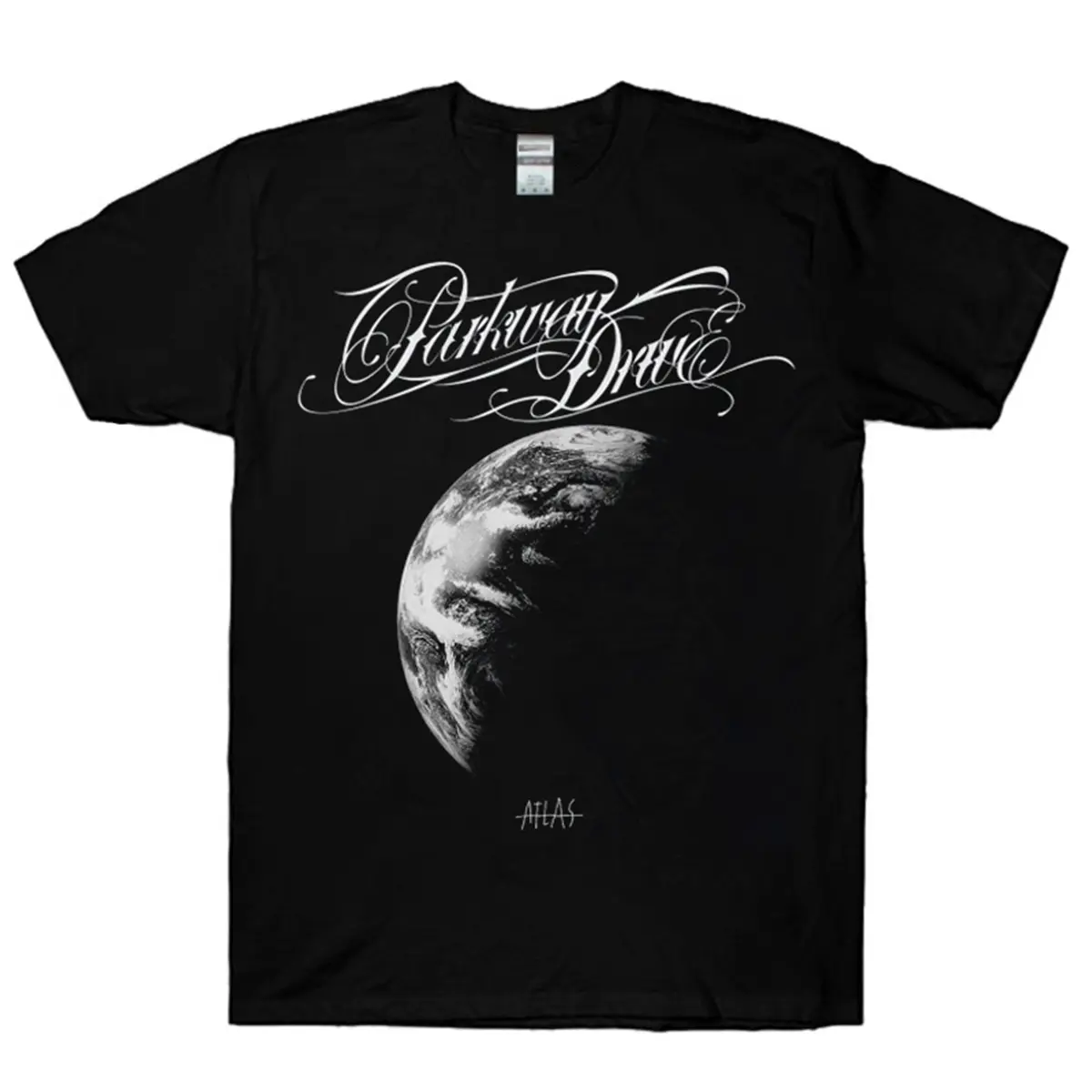 Parkway Drive Atlas T Shirt Black Full-size