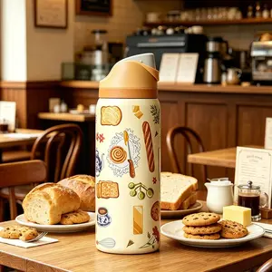 Limited Edition Brunch Bunch Insulated Stainless Steel Vacuum Flask - 32oz/945ml Double-Straw Outdoor Water Bottle - Ice Cow Cup for Camping, Travel - 4th of July Decor, Soccer Gear, Summerwins Kitchen Drinkware Accessory