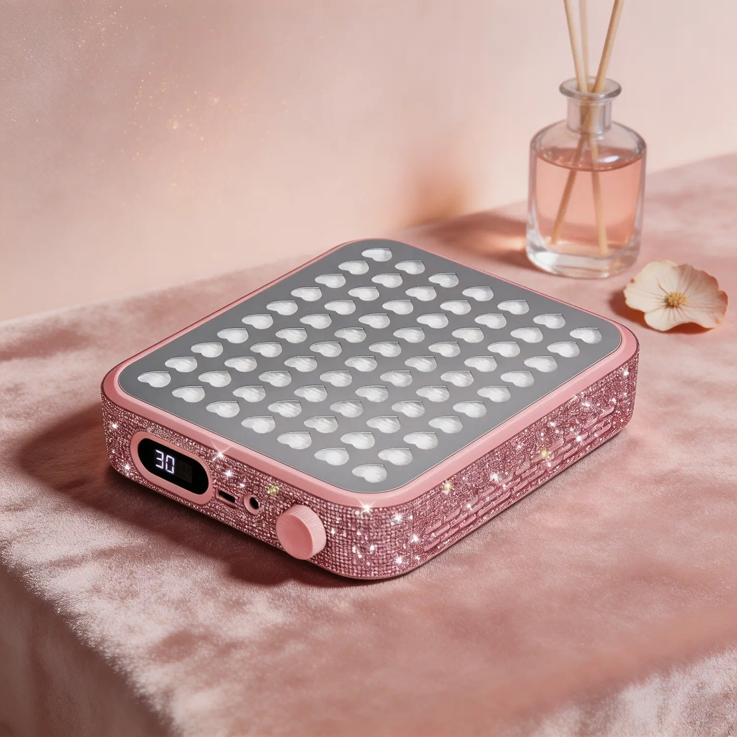1 piece Nail Dust Collector, US plug, strong suction nail vacuum cleaner, equipped with 42adjustable speed levels, silent design, with reusable filter and LED display, a sparkling dustcollector for acrylic gel nails.