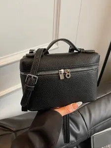 Korean Style High-End Small Square Handbag for Women, 2026 New Fashion Trendy Casual Shoulder Crossbody Box Bag, Stylish and Chic, Elegant Bags, Versatile Shoulder Bags, Fashionable Shoulder Bag, Fashionable Daily Crossbody, Crossbody Handbags
