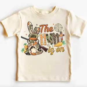 The Hunt Is On T-Shirt or Sweatshirt, Christian Easter Shirt, Camo Eggs Carrot Easter Sweater, Hunter Shirt Gift For Women, Camouflage Hoodie, Hunting