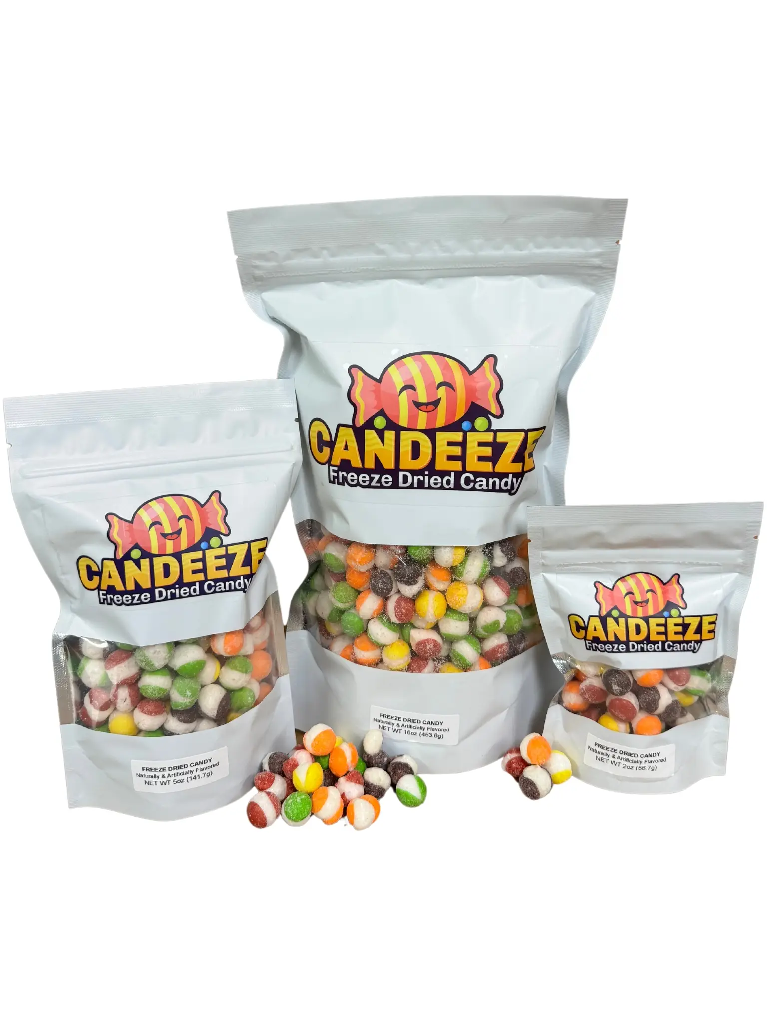 Freeze Dried SOUR Rainbow Crunch Candy (Sour Edition)