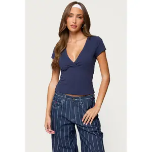 Merinda V Neck T Shirt