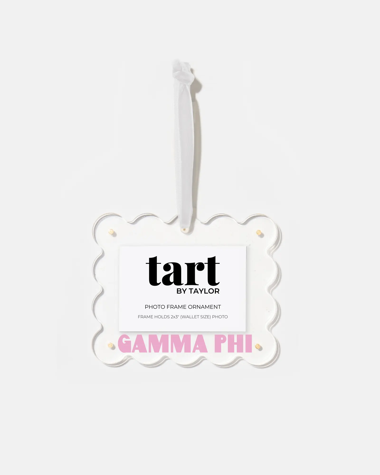 Gamma Phi Beta Frame Ornament