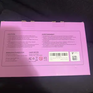 Wavytalk Blown Away Ionic Hair Dryer | 1875W Quick-Dry, Ceramic Coating Heat Damage Protection, Diffuser & Styling Comb Accessories, Lightweight & Quiet, Adaptable to All Hairstyles