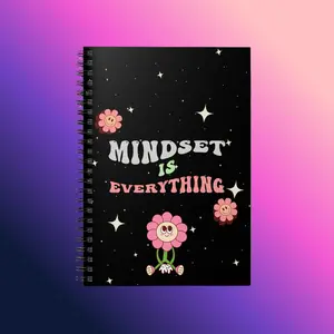 Motivational Journal - Inspirational Diary, Self-Care Planner, Positive Notebook, Writing Journal, Spiral Notebook, Ruled Line