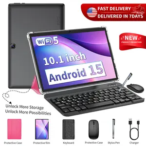 [DealsForYouDays] PYNAREL 2026 Android 15 Tablet, Complete All-in-1 Bundle with Keyboard, Mouse, Stylus & Case, Home Office & Outdoorfun summerwins