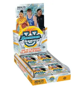 2024/25 Bowman University Chrome Basketball Hobby Box