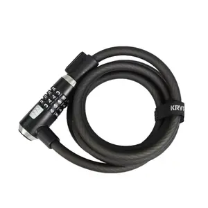 Kryptonite 6' KryptoFlex 1218 Key Cable  Six Foot Cable Length
