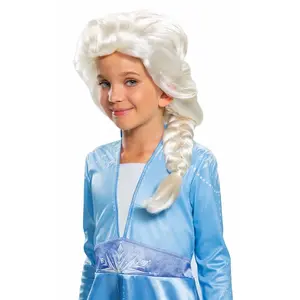 Girls Frozen 2 Elsa Wig