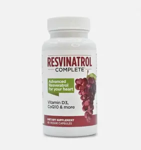 Resvinatrol Complete Resveratrol Supports Heart Health, Healthy Aging & More