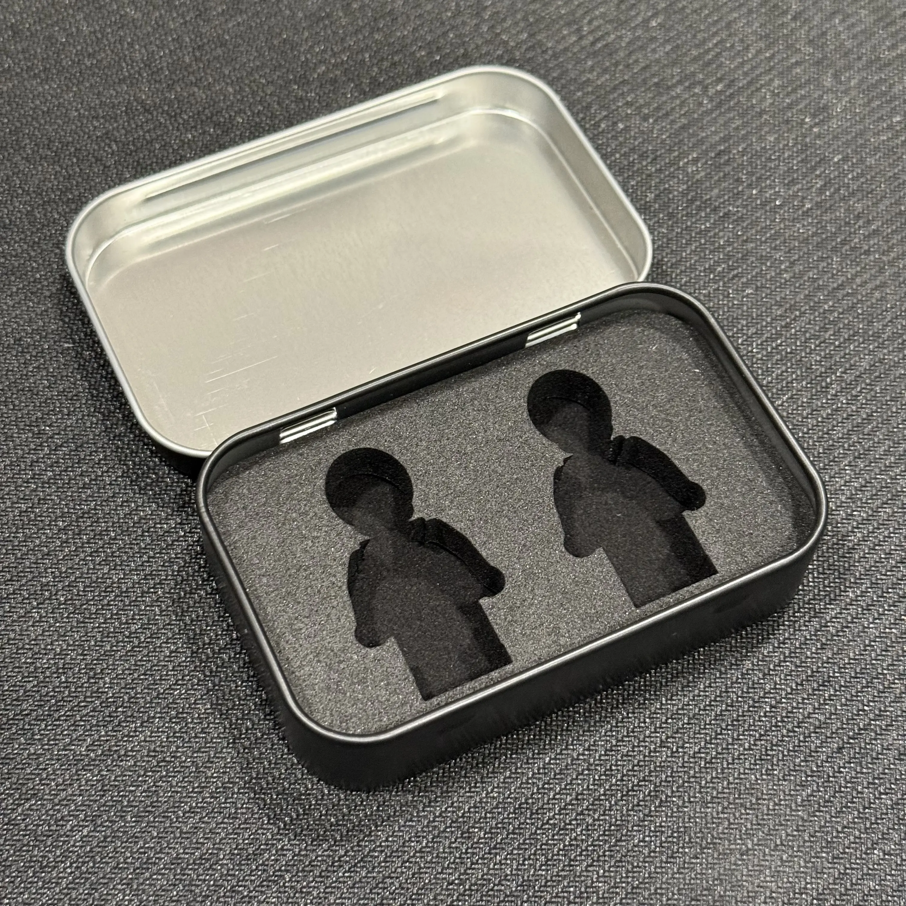 PocketFigures️ Two Minifigure Case with Foam Insert PocketFigures️ Two Minifigure Case with Foam Insert