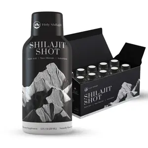 Shilajit Shots | Wellness Drink Packed with Pure Himalayan Shilajit and Fulvic Minerals | 59ml