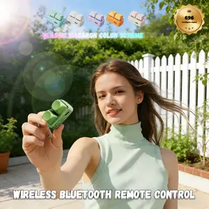 New Lightweight Wireless Blue Tooth Remote Control Keypad Dual Button Page Turner For Kobo E-Book Readers Mobile Phone Tablet,A little stress-relieving tool