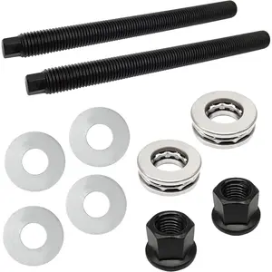 LS Harmonic Balancer Installation Tool, Crank Pulley Install Tool 551141, Compatible with GM 1997-UP V8 LS1 LS2 LS3 LS4 LSX LSA LS6 LQ4 LQ9, with Thrust Bearing & Wrench Flats