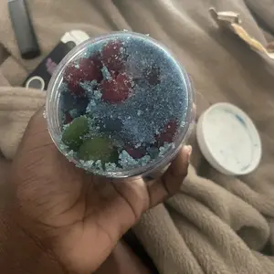 Poppin Crunch Intense Blue Raspberry Gushers - Multiple Size Options - Choice of Sweet or Sour