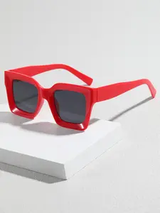 Fashion Versatile Square Glasses for Men and Women, Stylish Eyewear Accessory, Perfect for Daily Wear and Casual Occasions, Trendy Styling Sunglasses