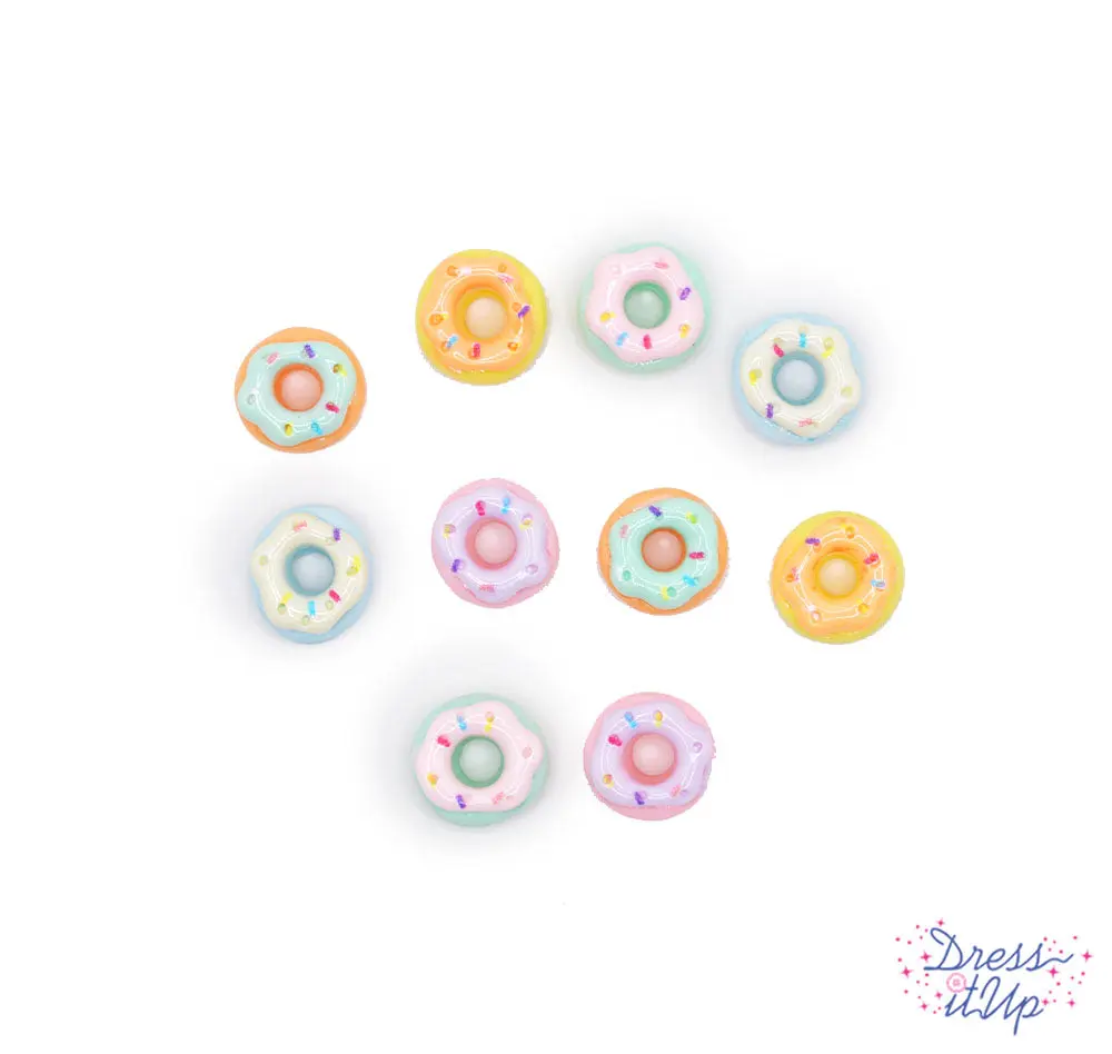 Tiny Donuts Food Baking Party Themed Embellishments