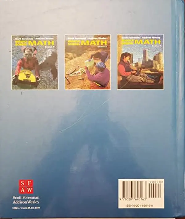 USED Book - Sfaw Math Middle School Course 1 Student Edition 1998 by Randall (Unknown) - english