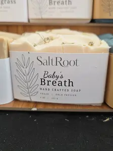 Baby's Breath Soap Bar
